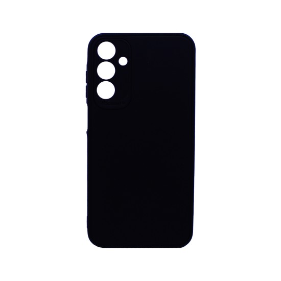 Capa de Silicone Macio com Moldura de Câmera para Samsung Galaxy A15 Preto